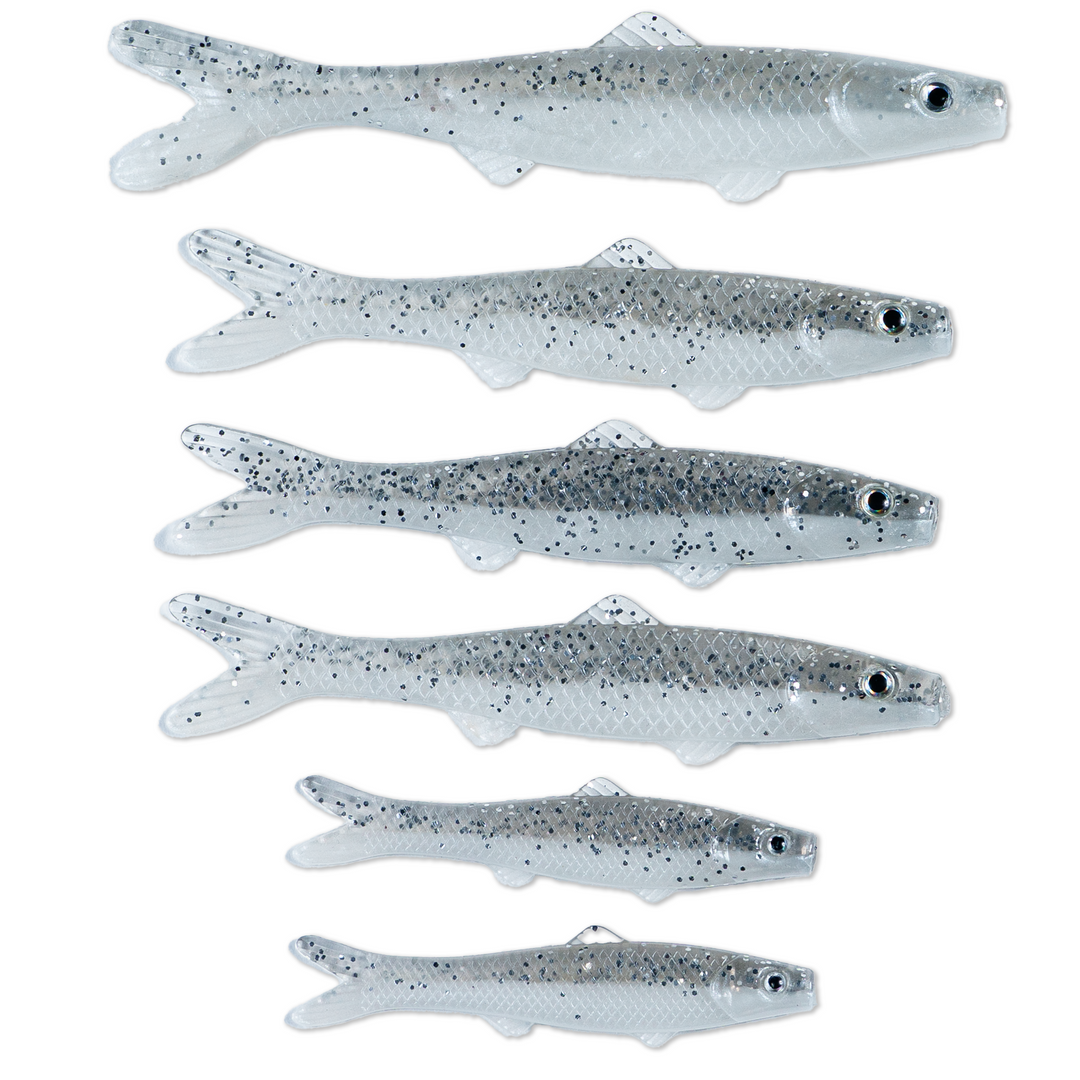 Silver Minnows + Hardware