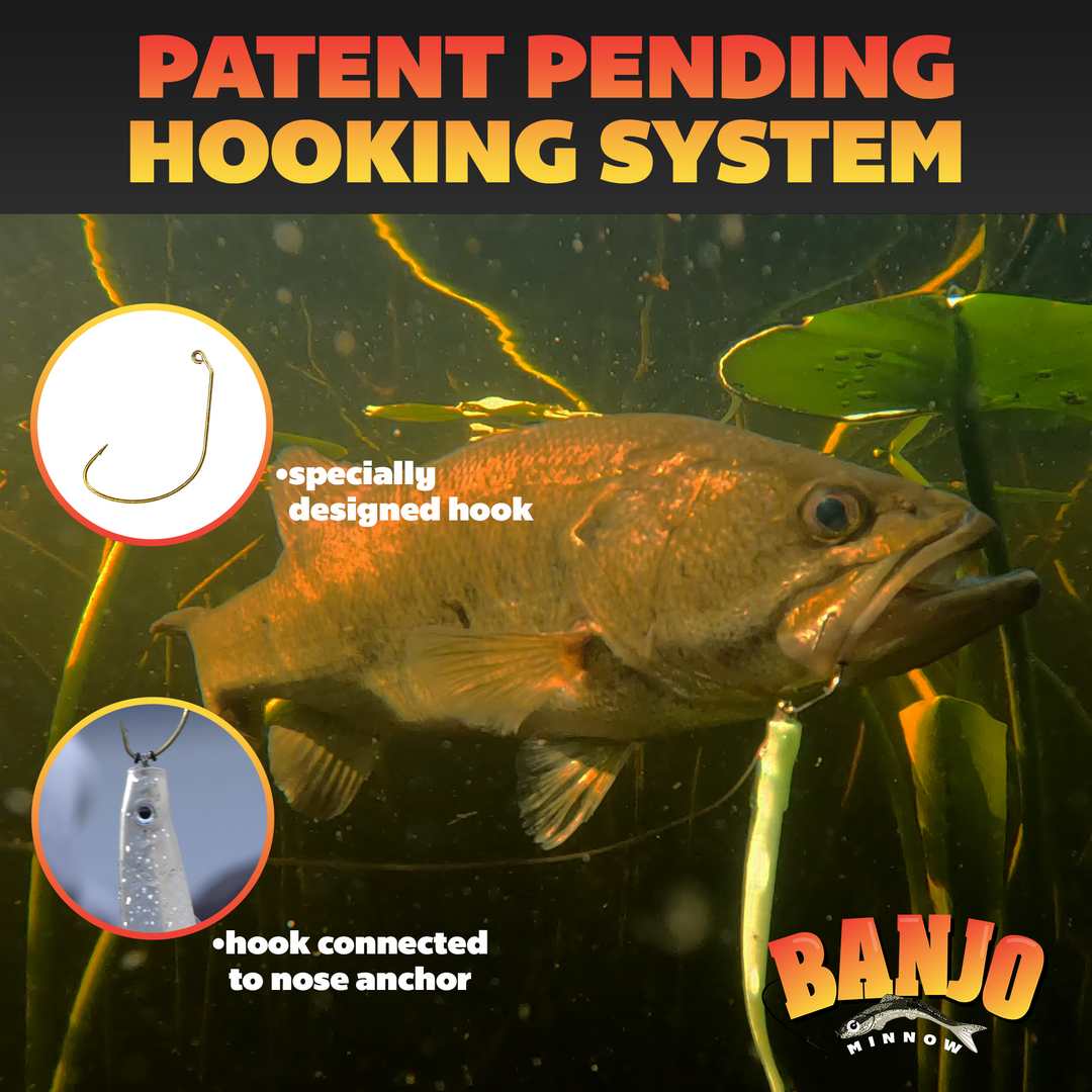 Banjo Minnow 006 - 110 Piece Fishing System Free Shipping Soft
