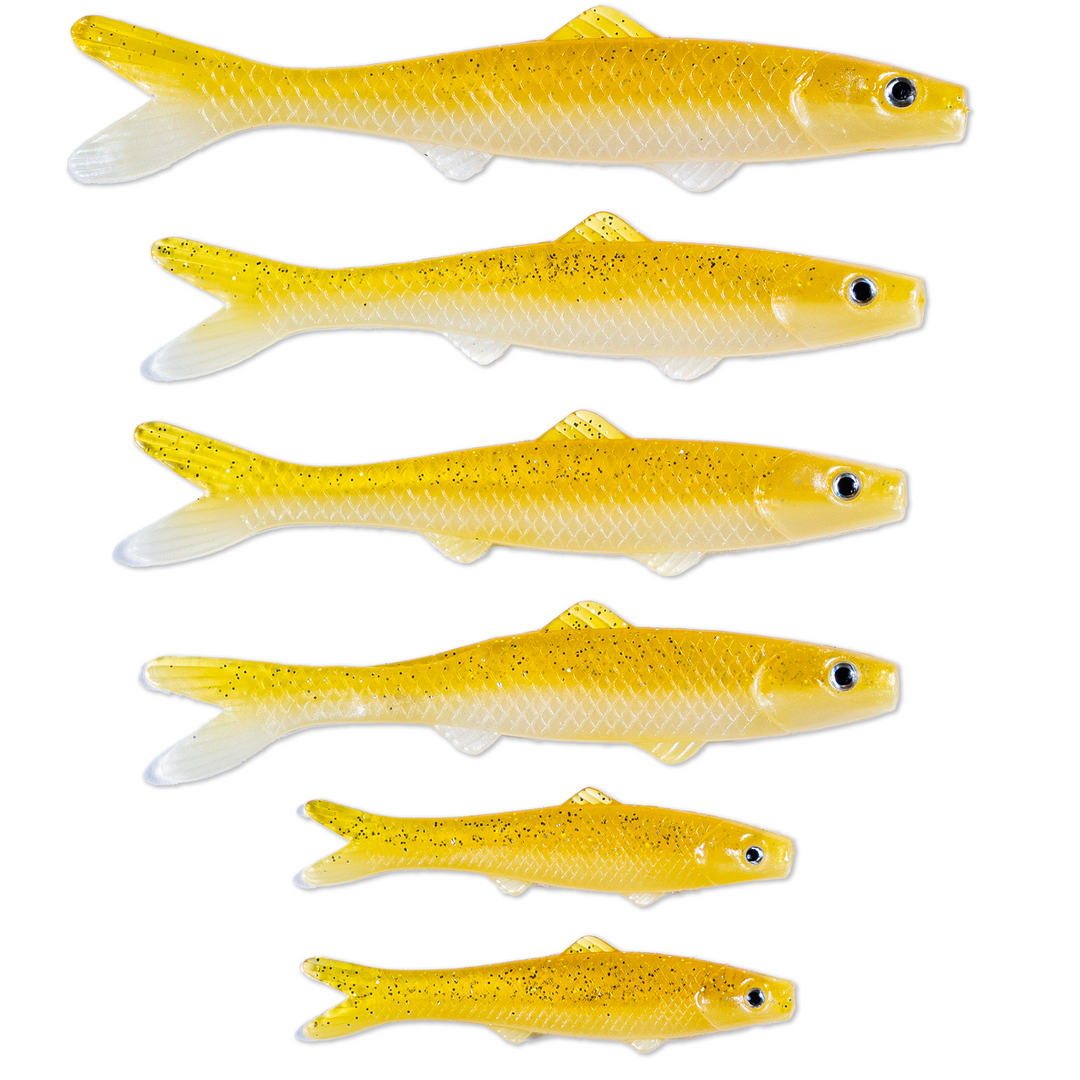 Electric Yellow Minnows + Hardware